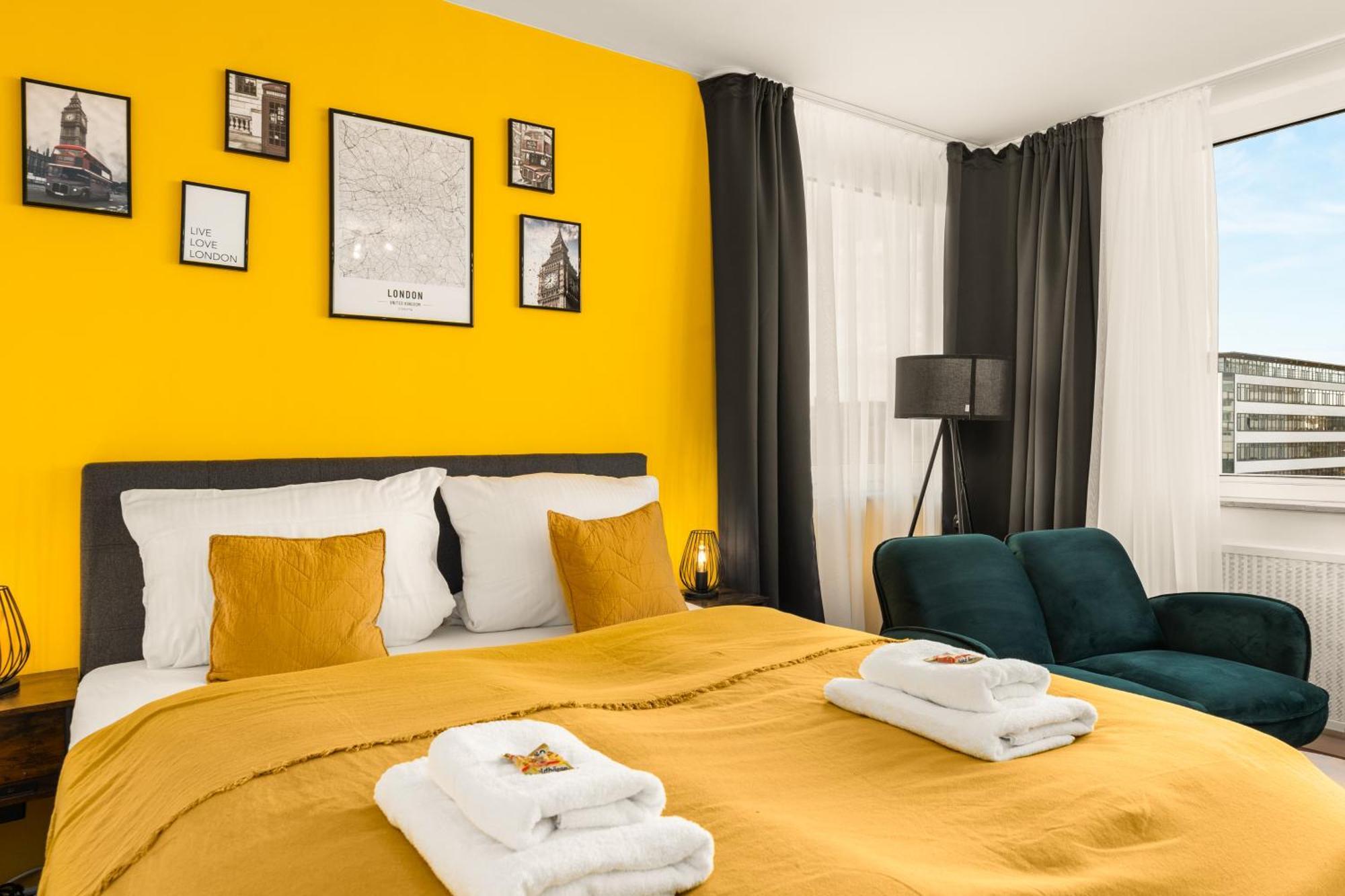 Free Living - City Design Apartments, Zentrum, Outlet, Balkon, Kueche ولفسبورج المظهر الخارجي الصورة