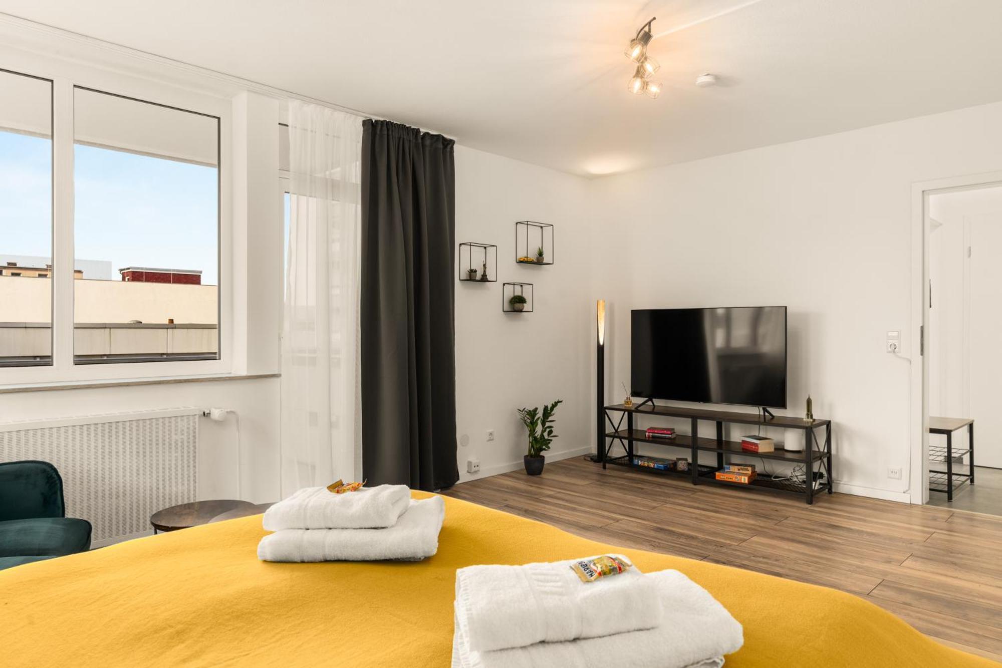 Free Living - City Design Apartments, Zentrum, Outlet, Balkon, Kueche ولفسبورج المظهر الخارجي الصورة